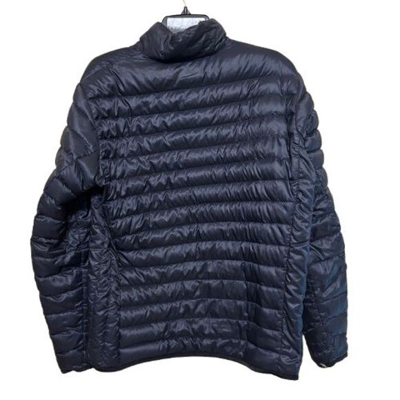 Uniqlo Down Puffer Jacket Mens Small Black Lightweight Packable Long Sleeve - Picture 3 of 6